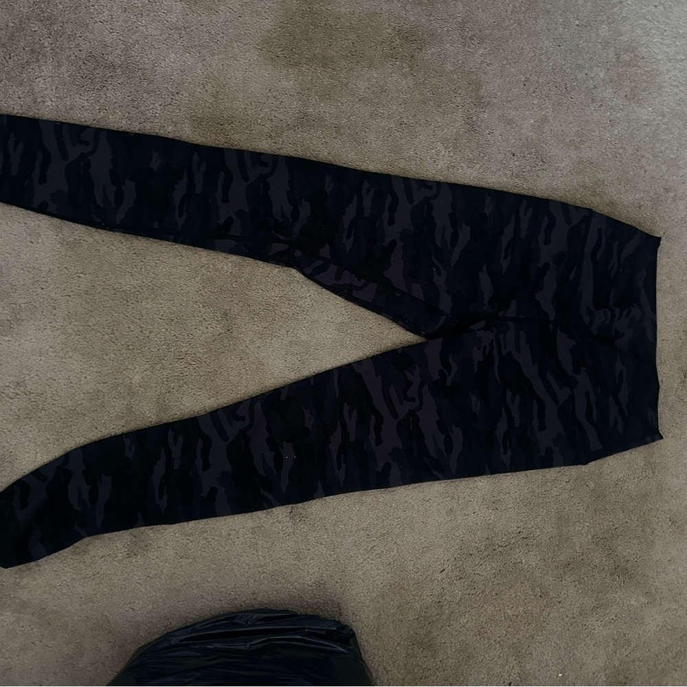 Black Camouflage Leggings